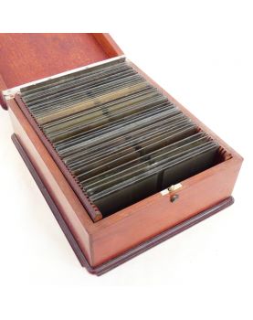Visionneuse avec Plaques en Verre