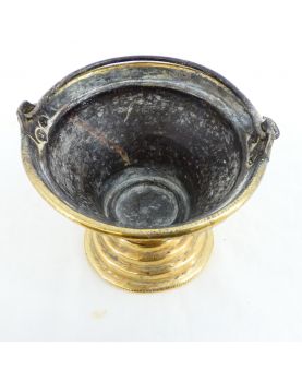 Brass Mortar with Bronze Pestle
