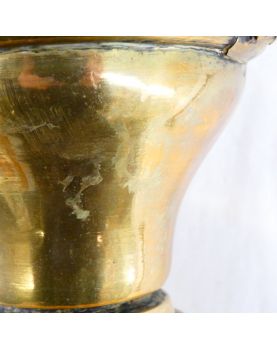 Mortier en Laiton avec Pilon en Bronze