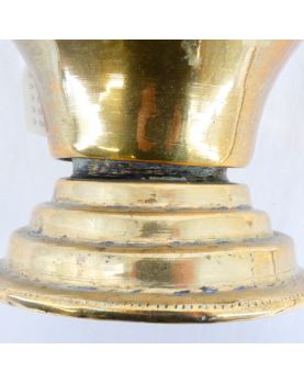 Mortier en Laiton avec Pilon en Bronze