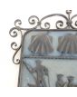 Metal Coat of Arms with Whale Decor
