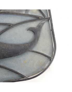 Blason Armoirie en Métal Décor à la Baleine