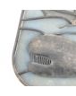 Metal Coat of Arms with Whale Decor