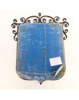 Blason Armoirie en Métal Décor à la Baleine