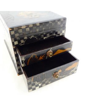 Coffret Japon Laqué Noir