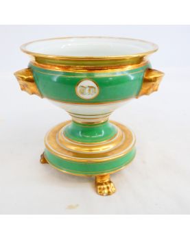Green Paris Porcelain Jam Jar