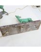 Pair of Deer Night Lights on Marble Base