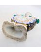 Paire de Petits Vases Bouteille en Porcelaine sans Bouchons