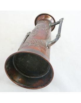 Paire de Petits Vases en Métal 1900