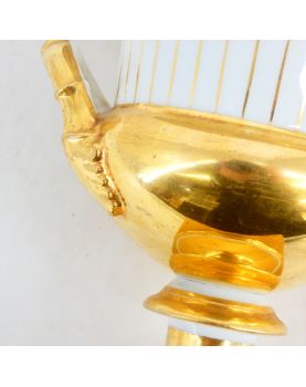 Gilded Paris Porcelain Vase