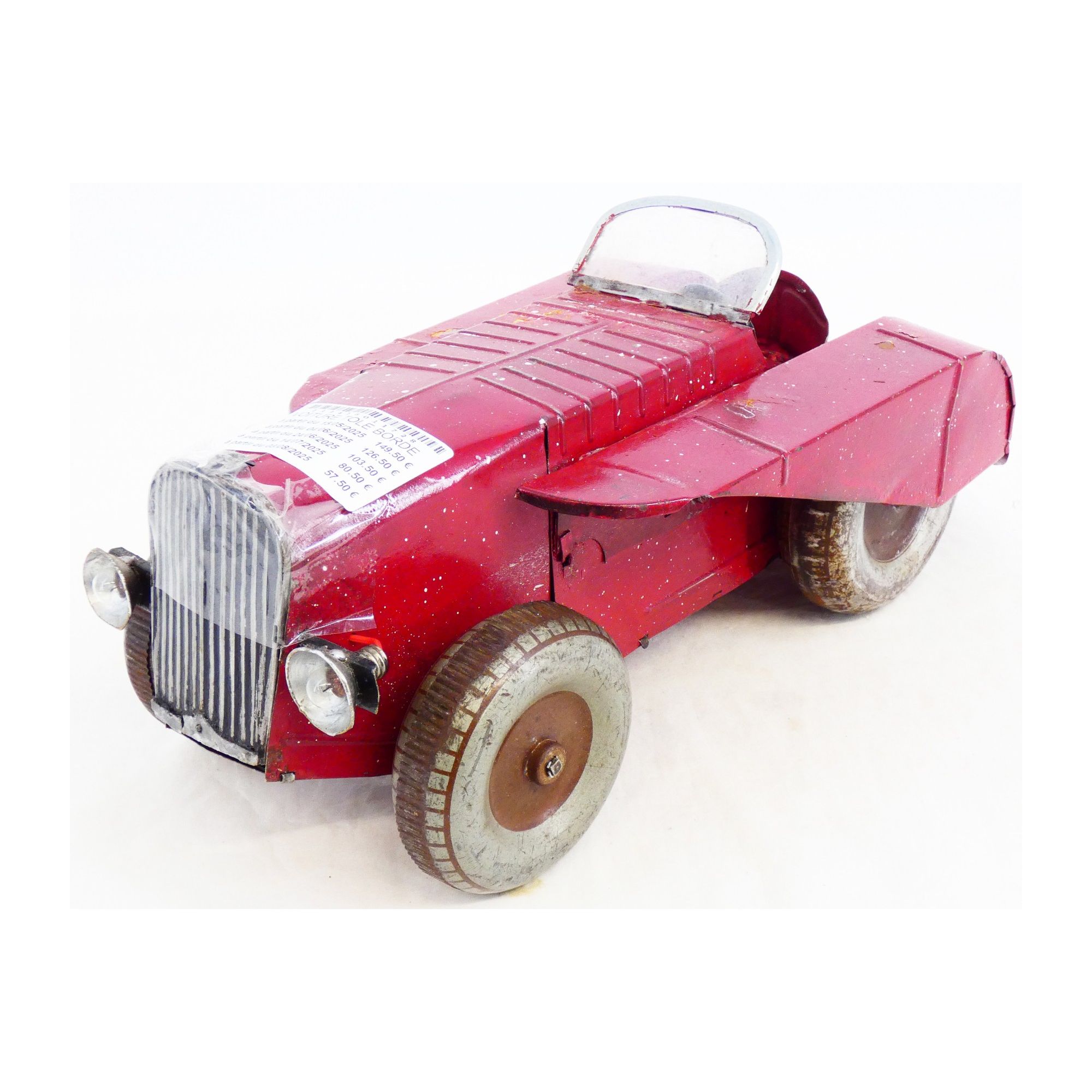 Bordeaux Sheet Metal Car without Key Bordeaux Sheet Metal Car without Key