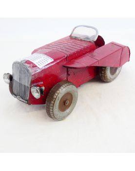 Voiture en Tôle Bordeaux sans Clé