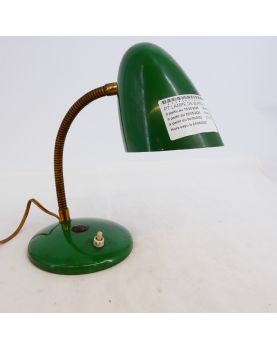 Petite Lampe de Bureau Verte