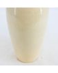 Vase en Terre Cuite Émaillée Beige