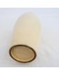 Vase en Terre Cuite Émaillée Beige