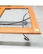 Wrought Iron Table with 2 Glass Tops