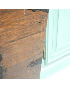 19th Century Domed Chest 1853 with Key