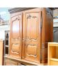 2-section oak sideboard