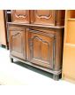 2-section oak sideboard