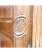 2-section oak sideboard