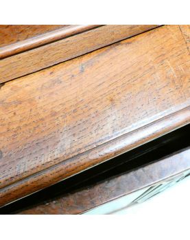 2-section oak sideboard