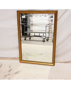 Miroir Cadre Doré Biseauté