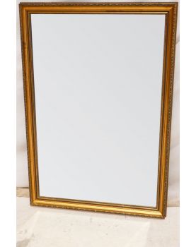 Miroir Cadre Doré Biseauté