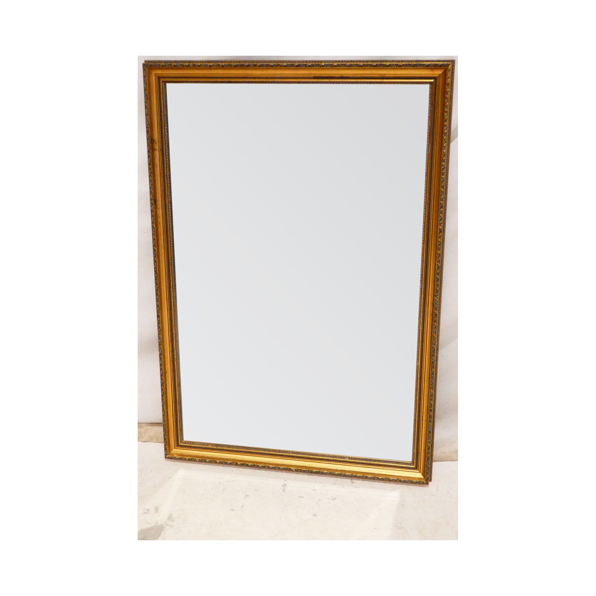 Beveled Gold Frame Mirror Beveled Gold Frame Mirror