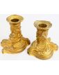 Pair of Small Susse Frère Candlesticks