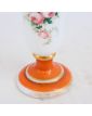 Vase Cornet en Opaline