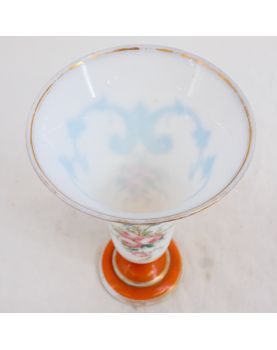 Vase Cornet en Opaline
