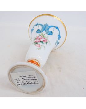 Vase Cornet en Opaline