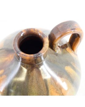 Vase Boule Cruche en Céramique Vernissé