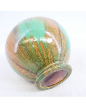 Vase Boule Cruche en Céramique Vernissé