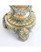 Paire de Bougeoirs Style Louis XVI en Bronze