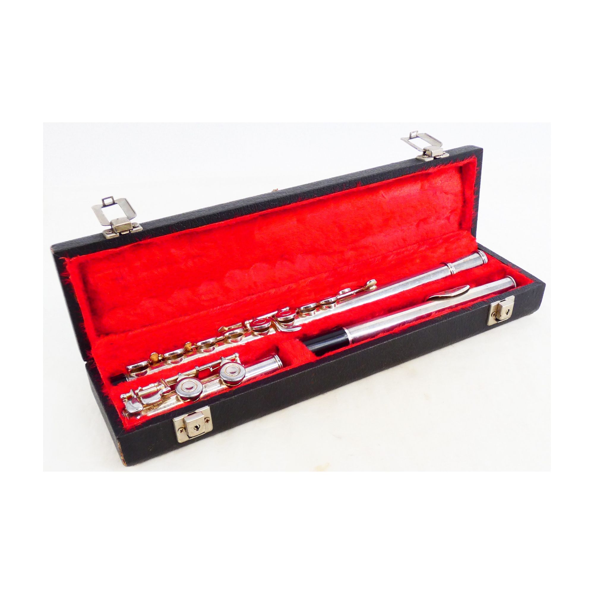 BORGANI Transverse Flute in its Case BORGANI Transverse Flute in its Case