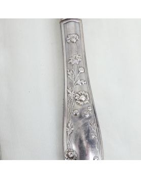 Service à Découper Art Nouveau en Métal Argenté dans son Coffret