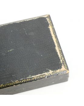 Art Nouveau Carving Set in Silver Metal in its Box