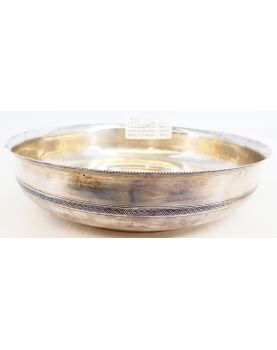 Plat Creux en Argent Oriental