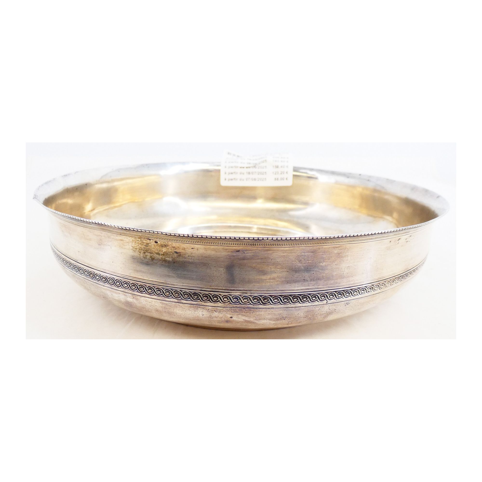 Oriental Silver Hollow Dish Oriental Silver Hollow Dish