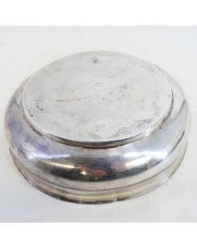 Plat Creux en Argent Oriental