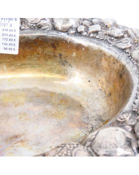 Corbeille en Argent 800 Étranger 383 Grammes