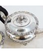 Silver Metal Teapot and Milk Jug Set by Gandais PALA
