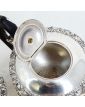 Silver Metal Teapot and Milk Jug Set by Gandais PALA