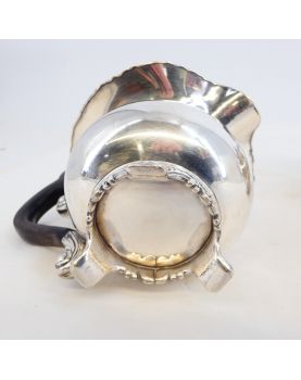 Silver Metal Teapot and Milk Jug Set by Gandais PALA