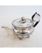 Silver Metal Teapot and Milk Jug Set by Gandais PALA