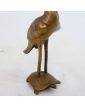 Bronze Heron on Turtle