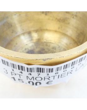 Lots de 3 Petits Mortiers en Laiton