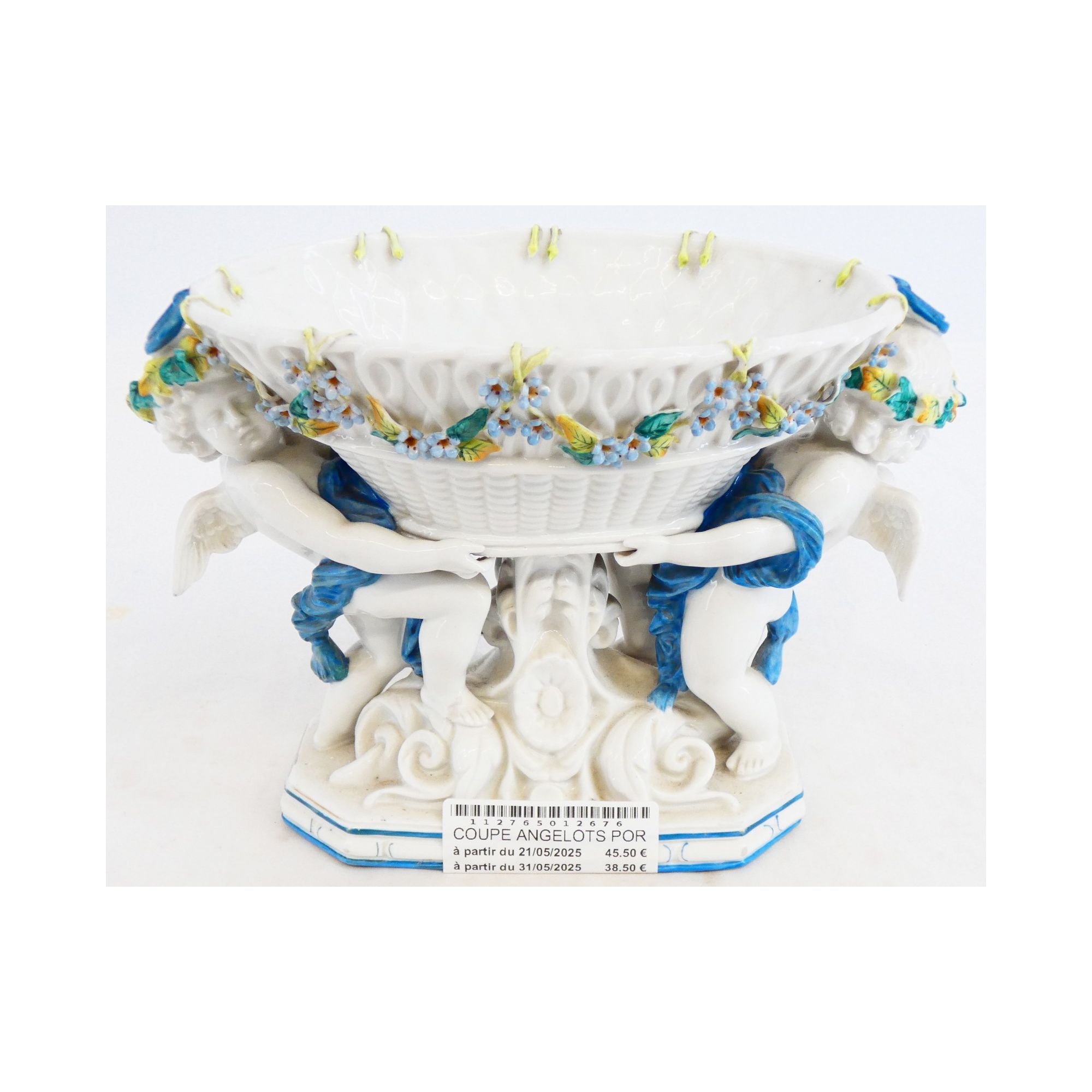 Porcelain Cherub Cup Porcelain Cherub Cup