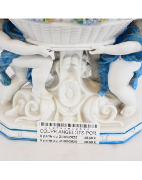 Porcelain Cherub Cup